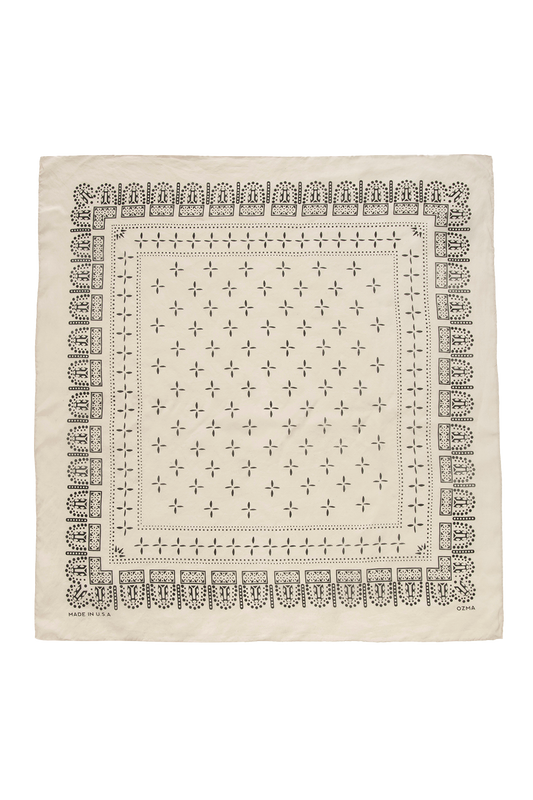 1930s Bandana, Regen Silk, Bare