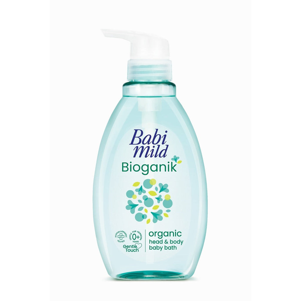 Babi Mild - Bioganik Organic Head & Body Baby Bath - 380ml