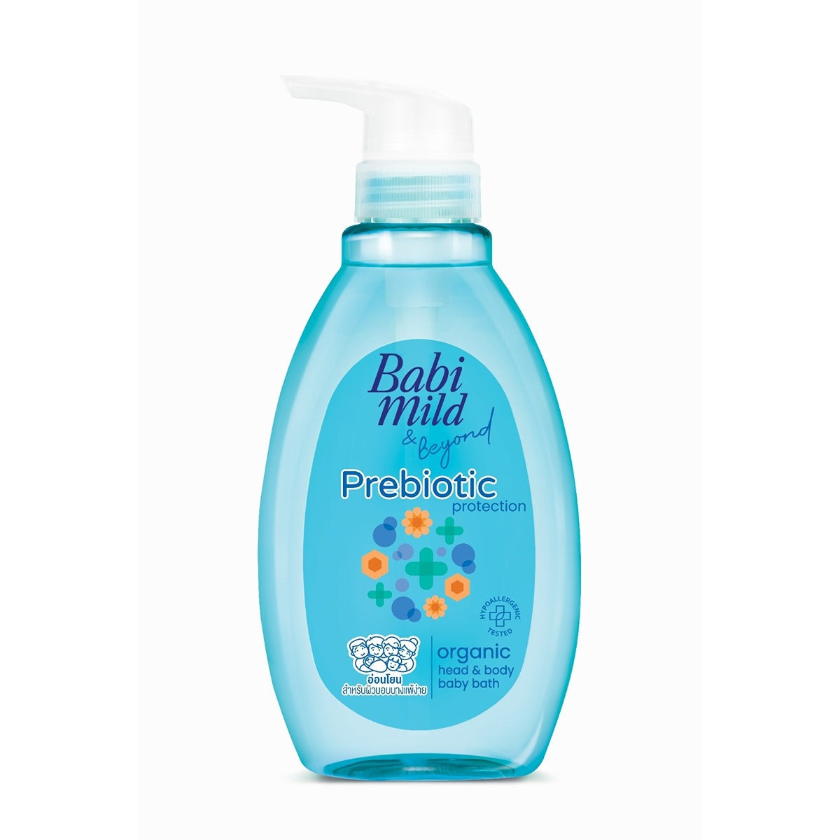 Babi Mild - Prebiotic Protection Head & Body Baby Bath - 380ml